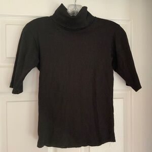 Short sleeve turtleneck